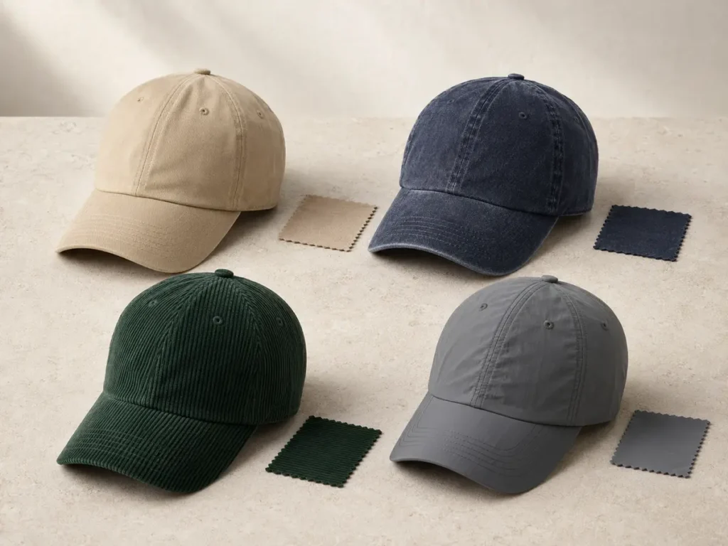 seasonal-baseball-cap-fabrics
