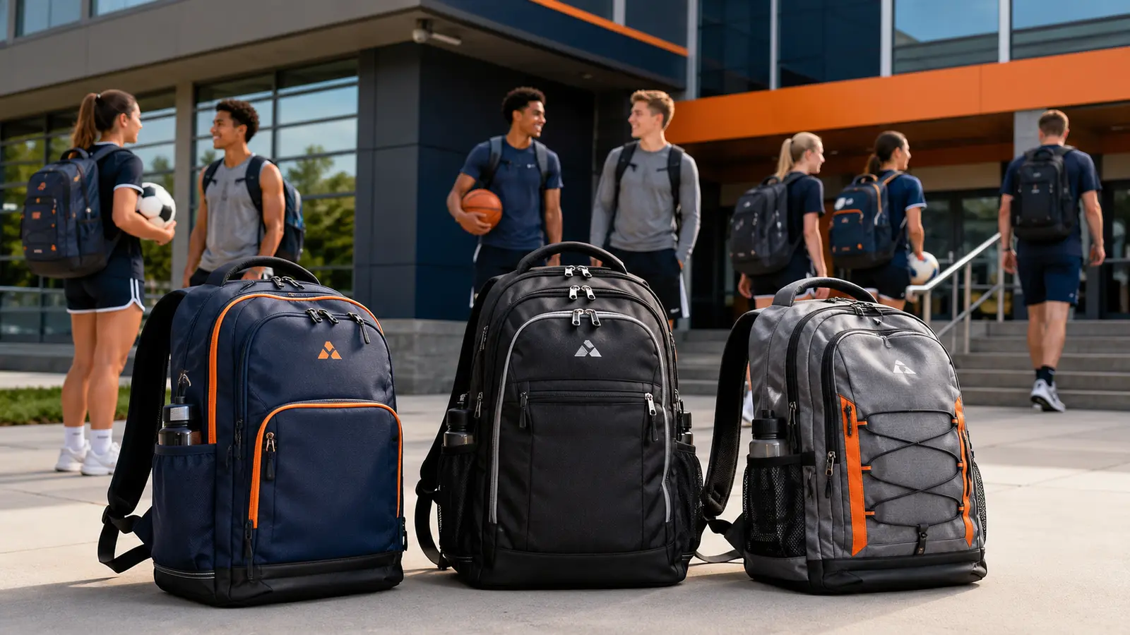 A coordinated team-backpack program can serve school, practice, competition, and travel requirements.