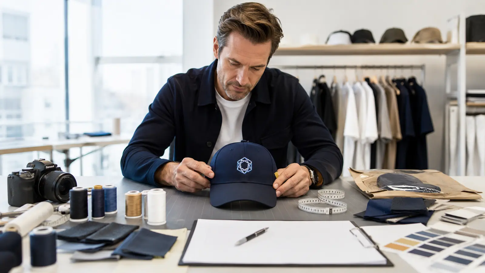 A reliable custom hat sample approval combines measurement, visual inspection, fit testing, photography and written records.