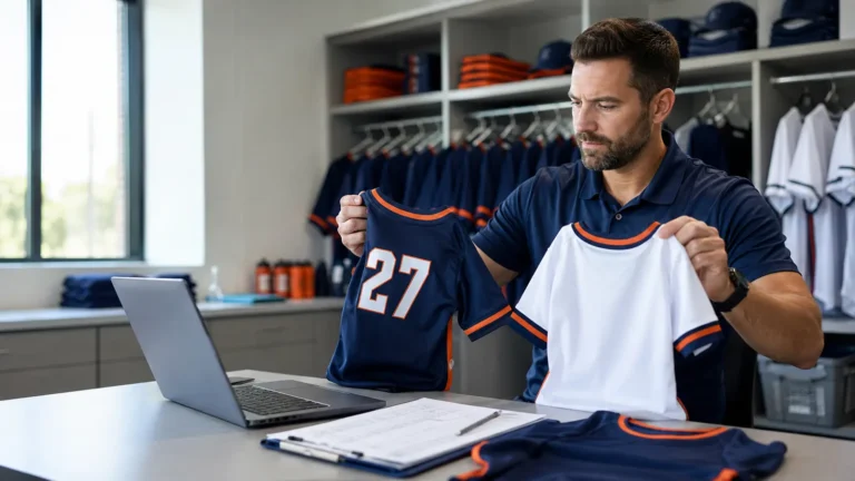 A late addition is easier to manage when the team has one approved roster, a clear production status and a defined spare-jersey policy.