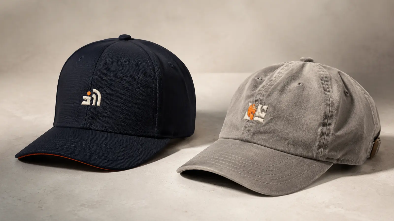 Structured and unstructured caps can both carry a strong custom identity, but the same artwork will not behave identically on both.