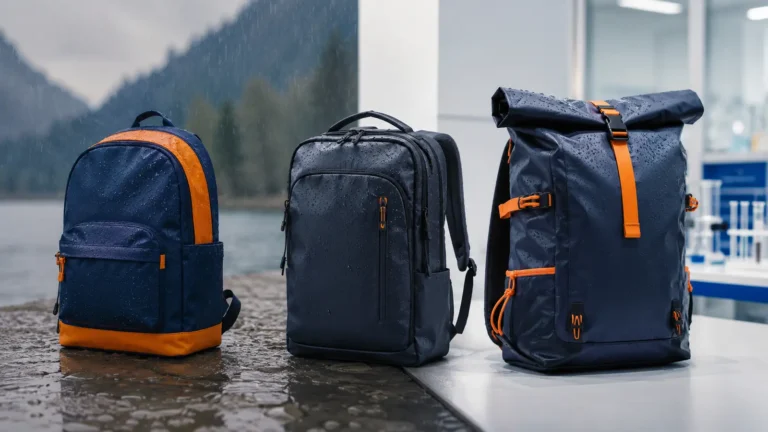 School, commuter, and outdoor backpacks can require different levels of water protection and different evidence.