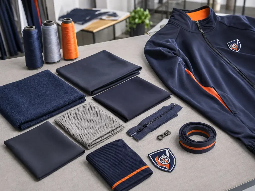 warm-up-jacket-materials