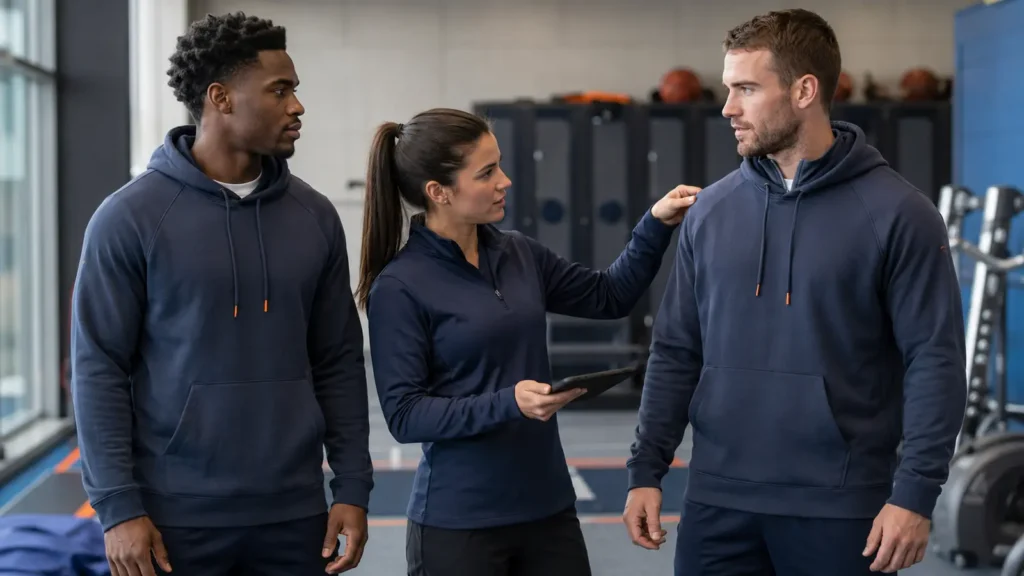 Approve fit over the underlayer that wearers will actually use.