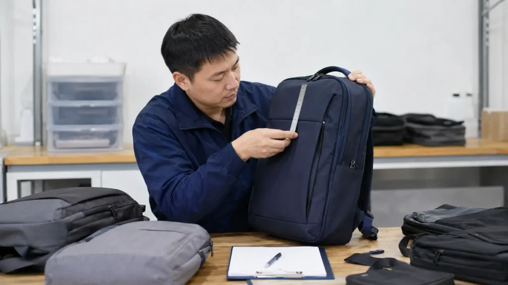 backpack-quality-control