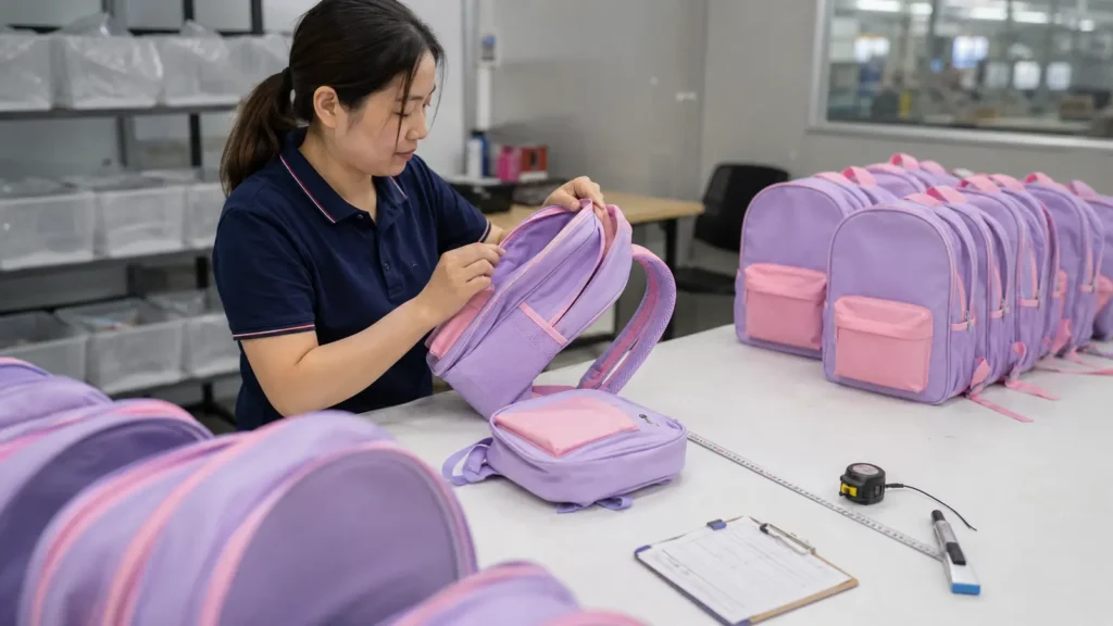 preschool-backpack-quality-control