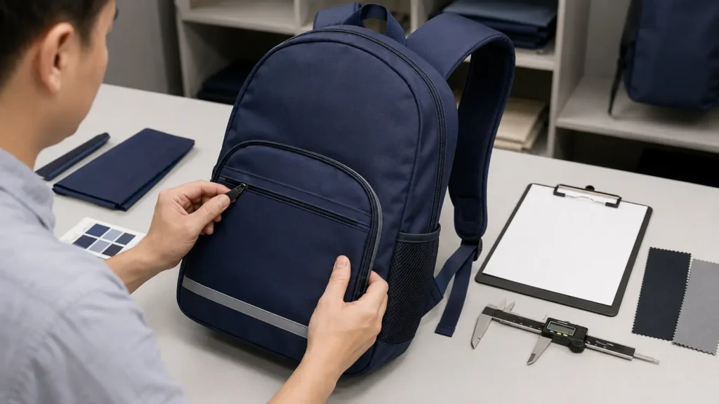 school-backpack-quality-control