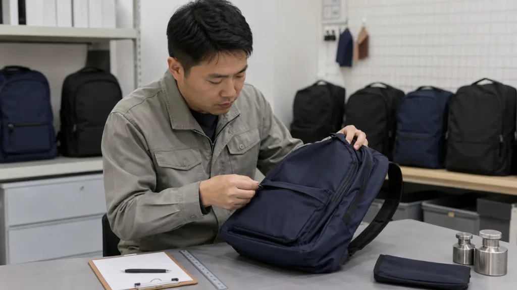 school-backpack-quality-inspection