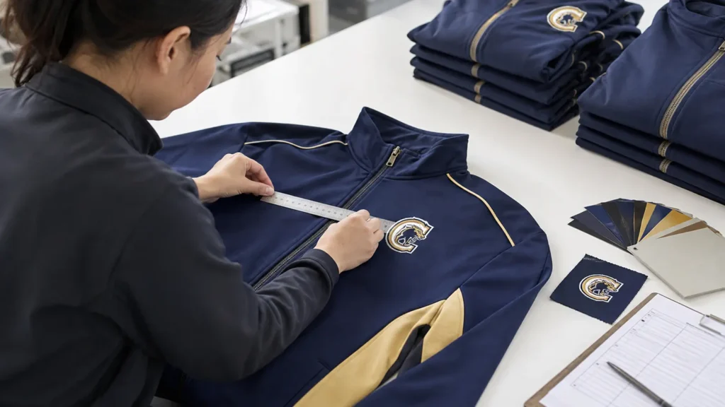 team-jacket-logo-quality-control