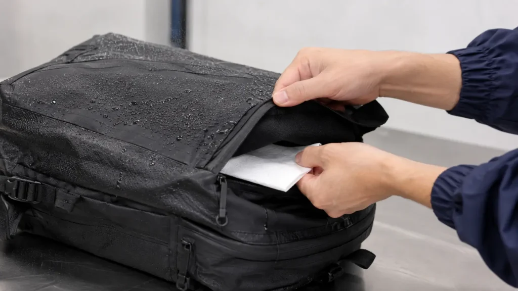 water-resistant-zipper-spray-test