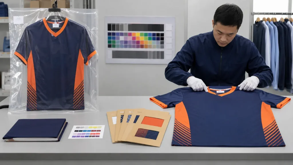 A repeat order should be checked against retained physical evidence and the documented production recipe—not only the original color code.