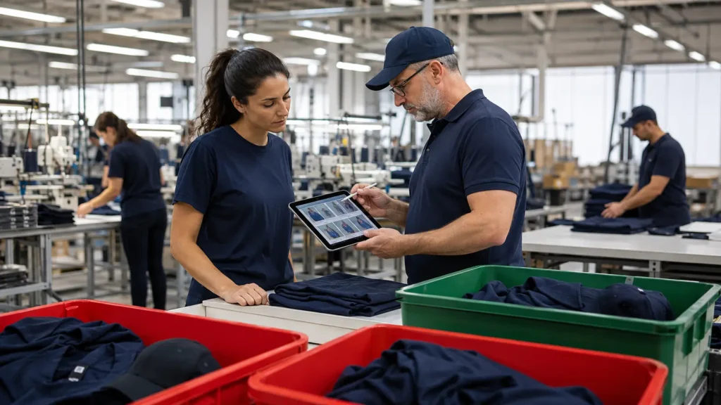 Inspection report review and handling of nonconforming goods. Illustrative image—replace with verified JIUMU photography when available.