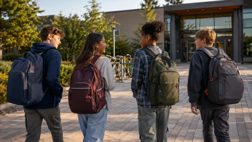 Fit, capacity and visual identity should be validated across the real student group and school-day routine.