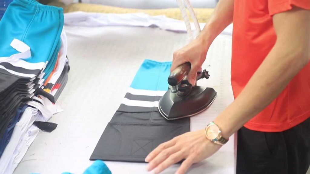 7. Ironing