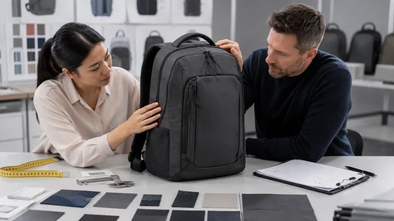 Prototype approval should connect the physical backpack to a specific Tech Pack, material list, artwork version, test plan, and written decision.