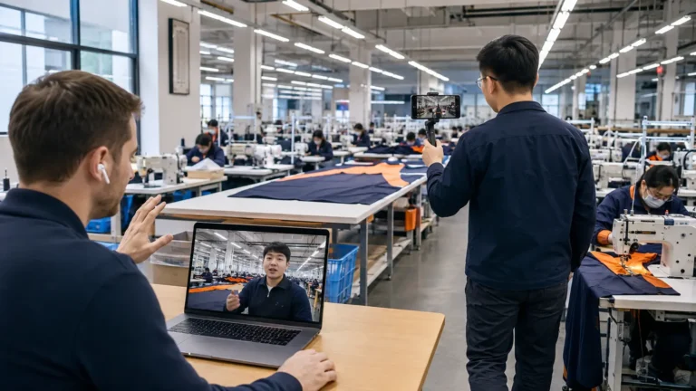 A buyer-directed live walkthrough provides more useful evidence than a general promotional video, but it remains one layer of supplier verification.
