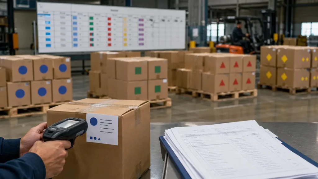 Destination allocation should be locked before carton labels and shipping documents are finalized.