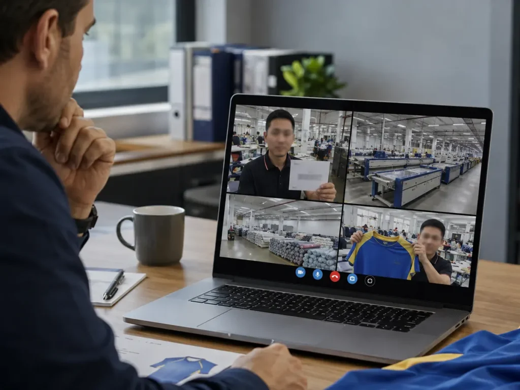 A live, product-specific tour is more useful than a generic factory montage.