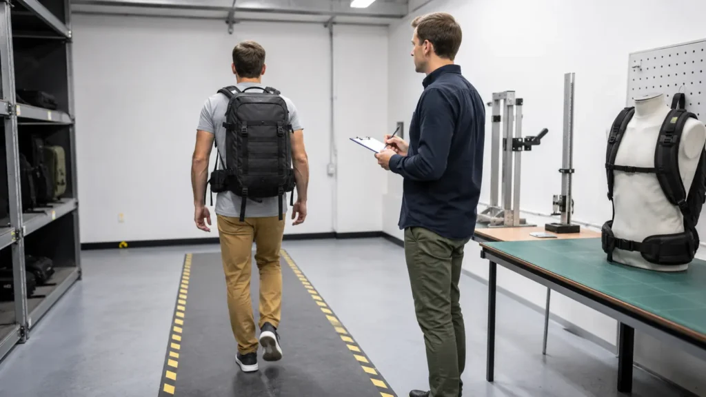 A repeatable wear test turns subjective comments into version-controlled design evidence.