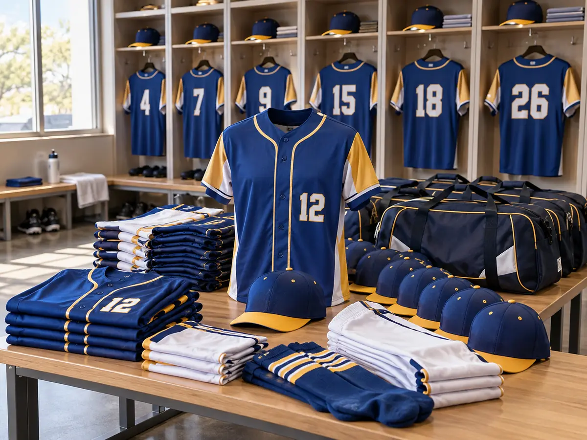 Custom full team uniform package produced for an Australian school team