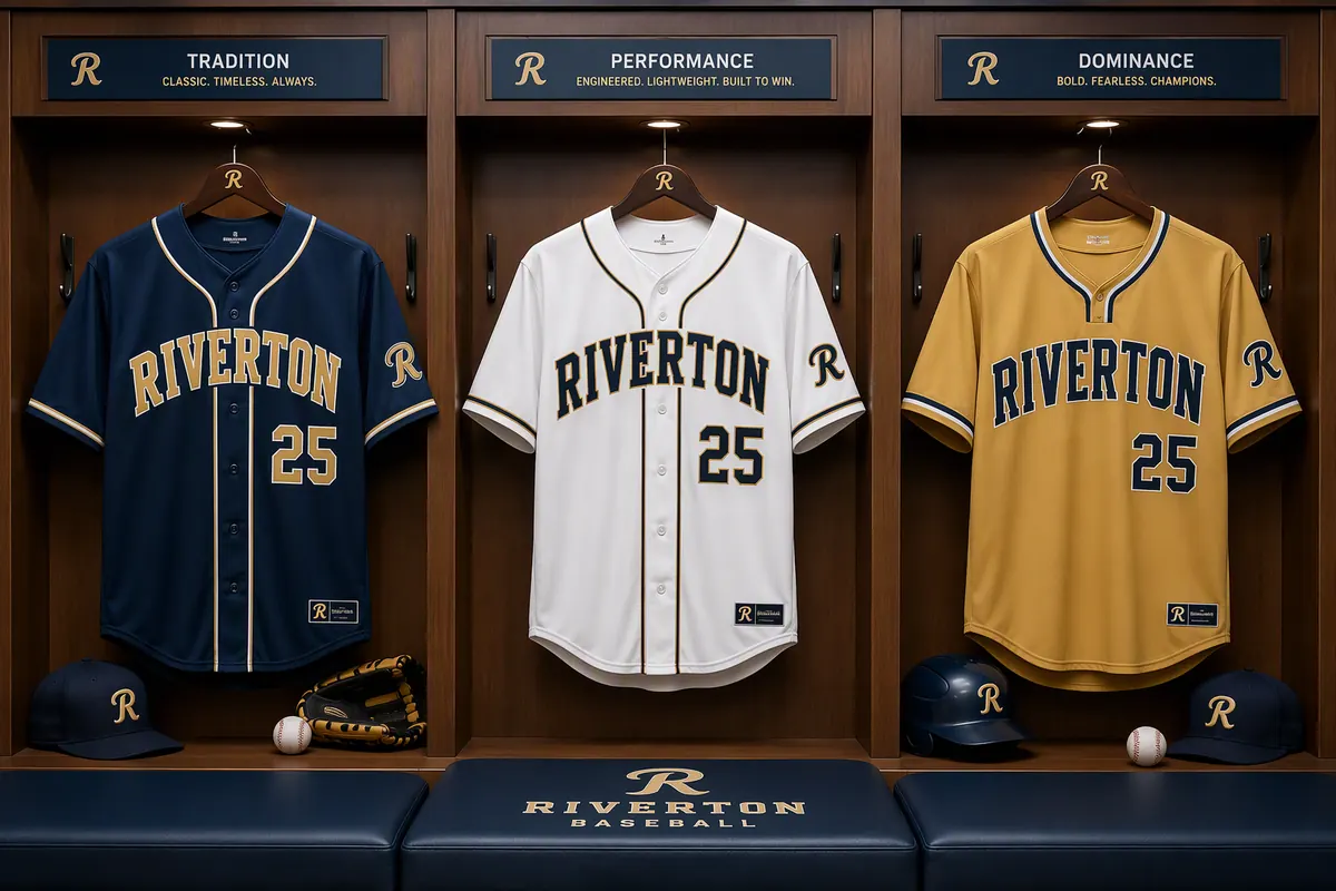 Custom Baseball Jerseys Full Button vs Two-Button Henley vs V-Neck Cuts